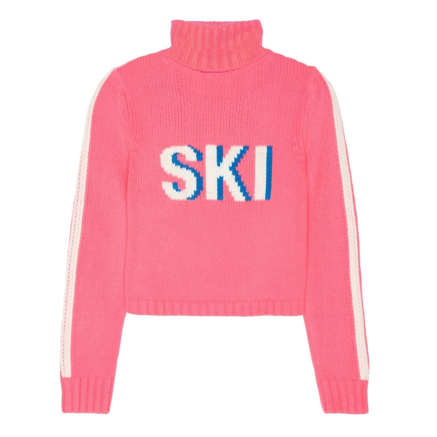 Ellsworth + Ivey - Women's Cropped Ski Turtleneck Sweater
