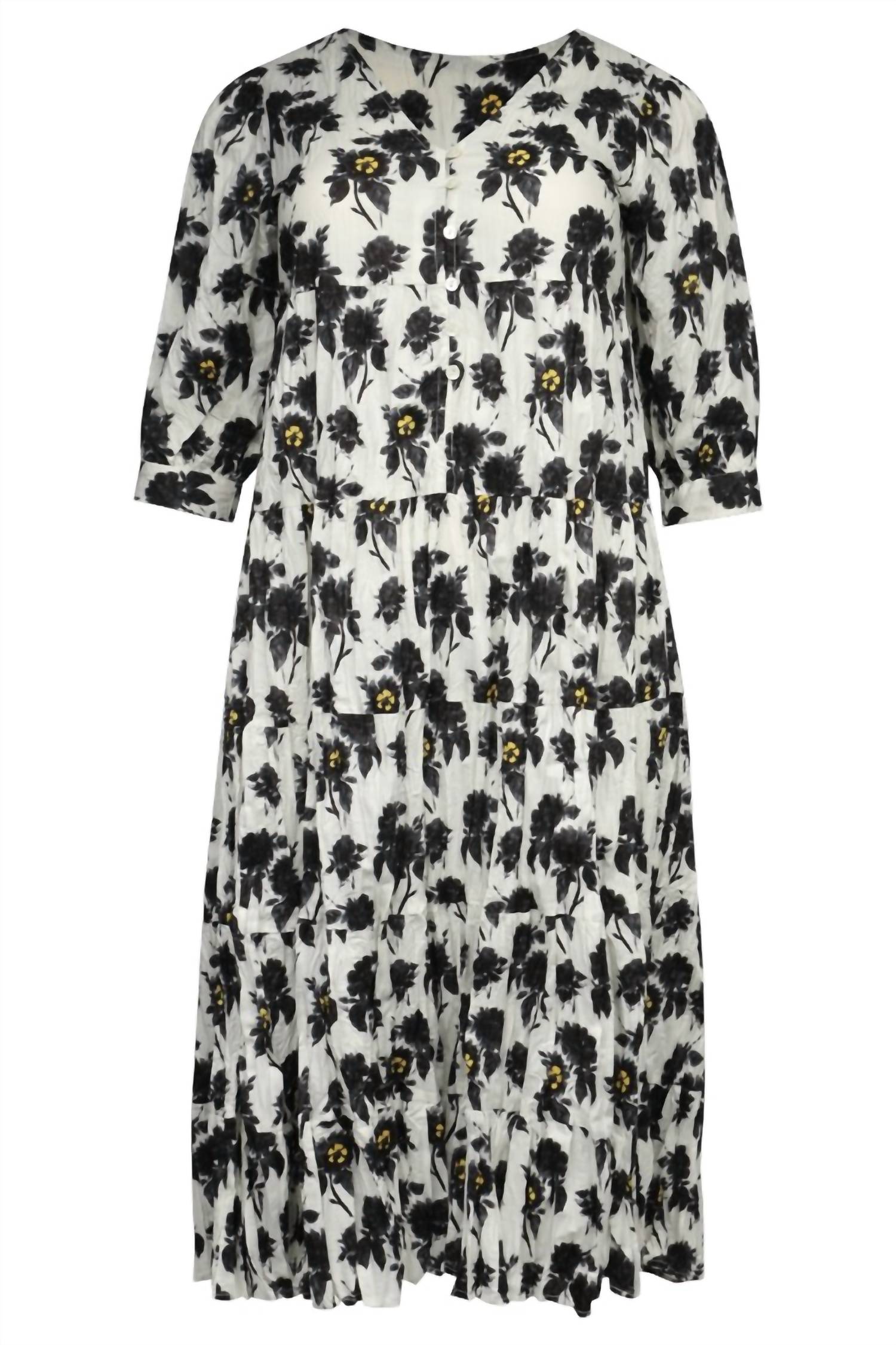 Dress Addict - Love V-neck Midi Dress