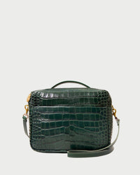 Clare V. - Women's Mirabel Autumn Croco Crossbody Bag