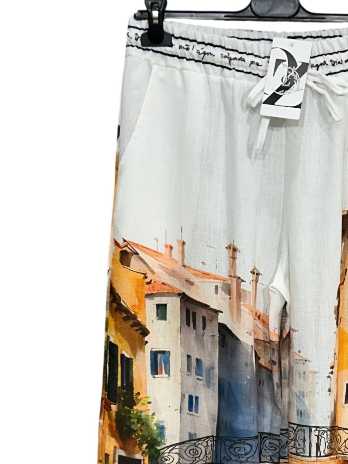 Oz - Women's Italian Wide Leg Pants