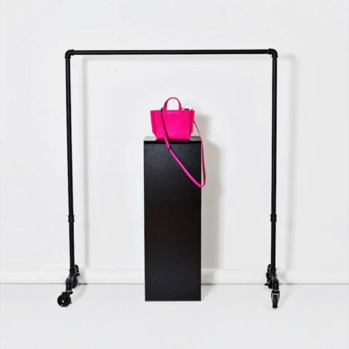 Ampersand As Apostrophe - Neon Python Micro Tote Leather