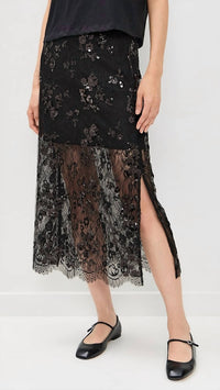 Cami Nyc - Women's Aylin Sequin Lace Skirt