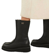 Salvatore Ferragamo - Women's Zip-up Leather Boots