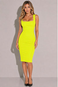 Ta3 - Squarey Pencil Dress