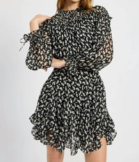 En Saison - Milani Ruffle Mini Dress