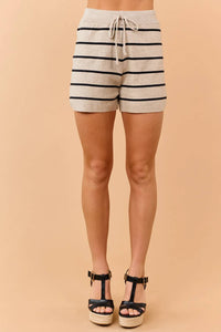 Bibi - Weekend Waves Knit Dolman Top And Shorts Set