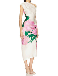 Smythe - Single Shoulder Dress