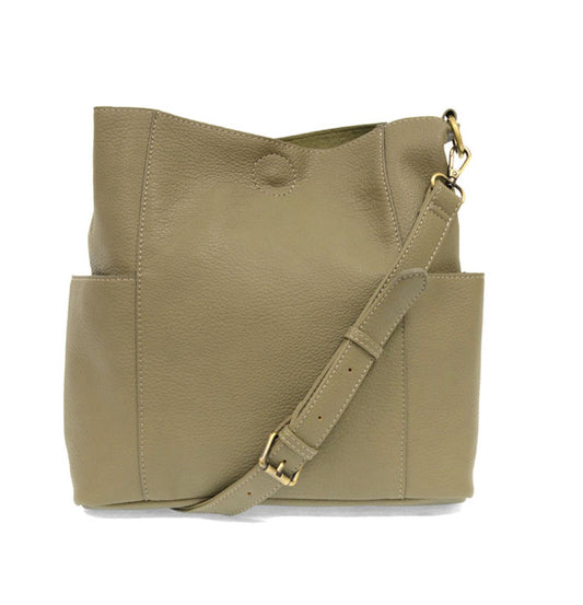 Joy Susan - Women's Kayleigh Pocket Bucket Bag
