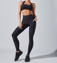 HEROINE SPORT Dalia High-performance Legging in black - women's pants