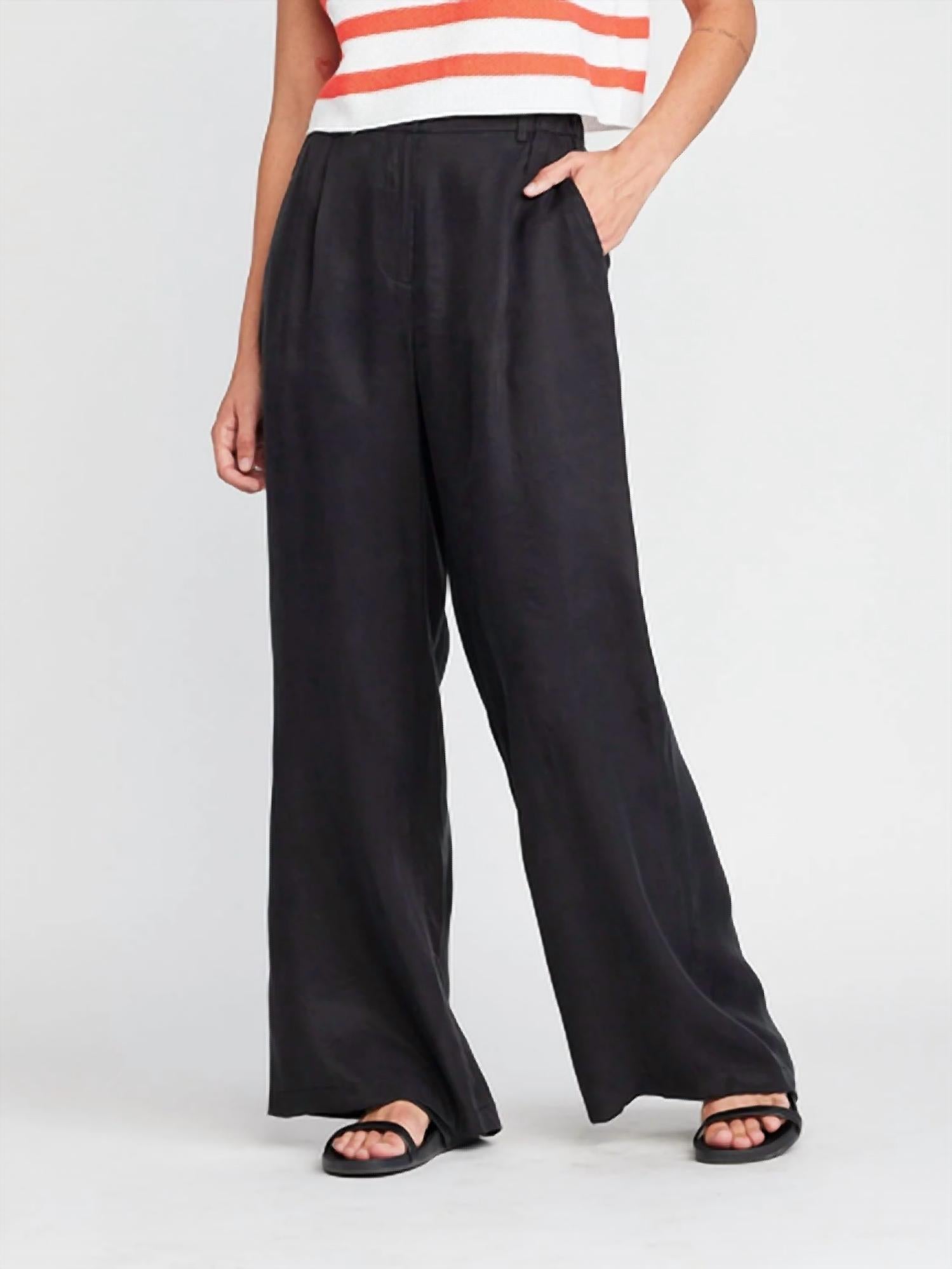 Self Contrast - Caroline Wide Leg Pants