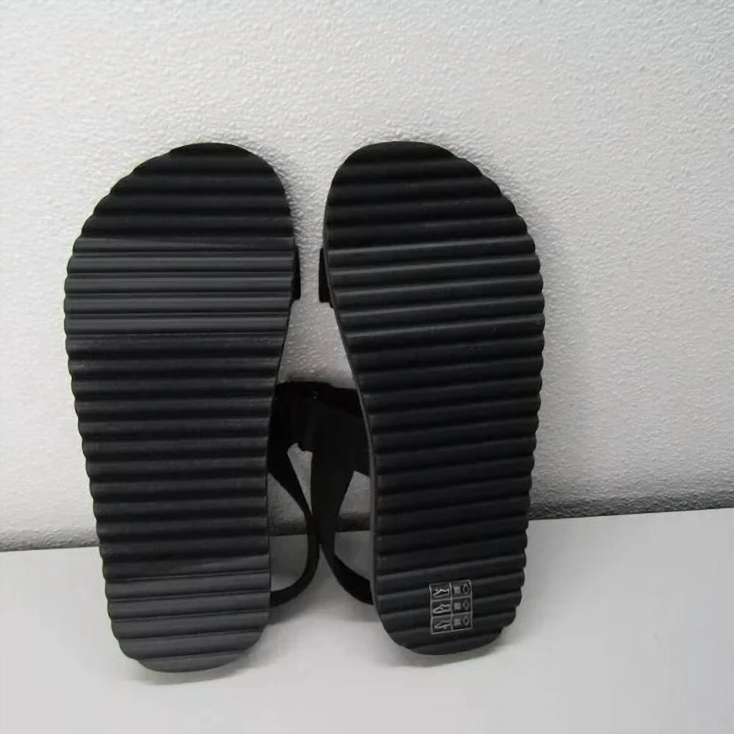 Coach Men's Sport Sandals in black - men's sandal - alternate view