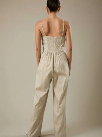 Le Lis - Demi Yarn Dye Stripe Jumpsuit