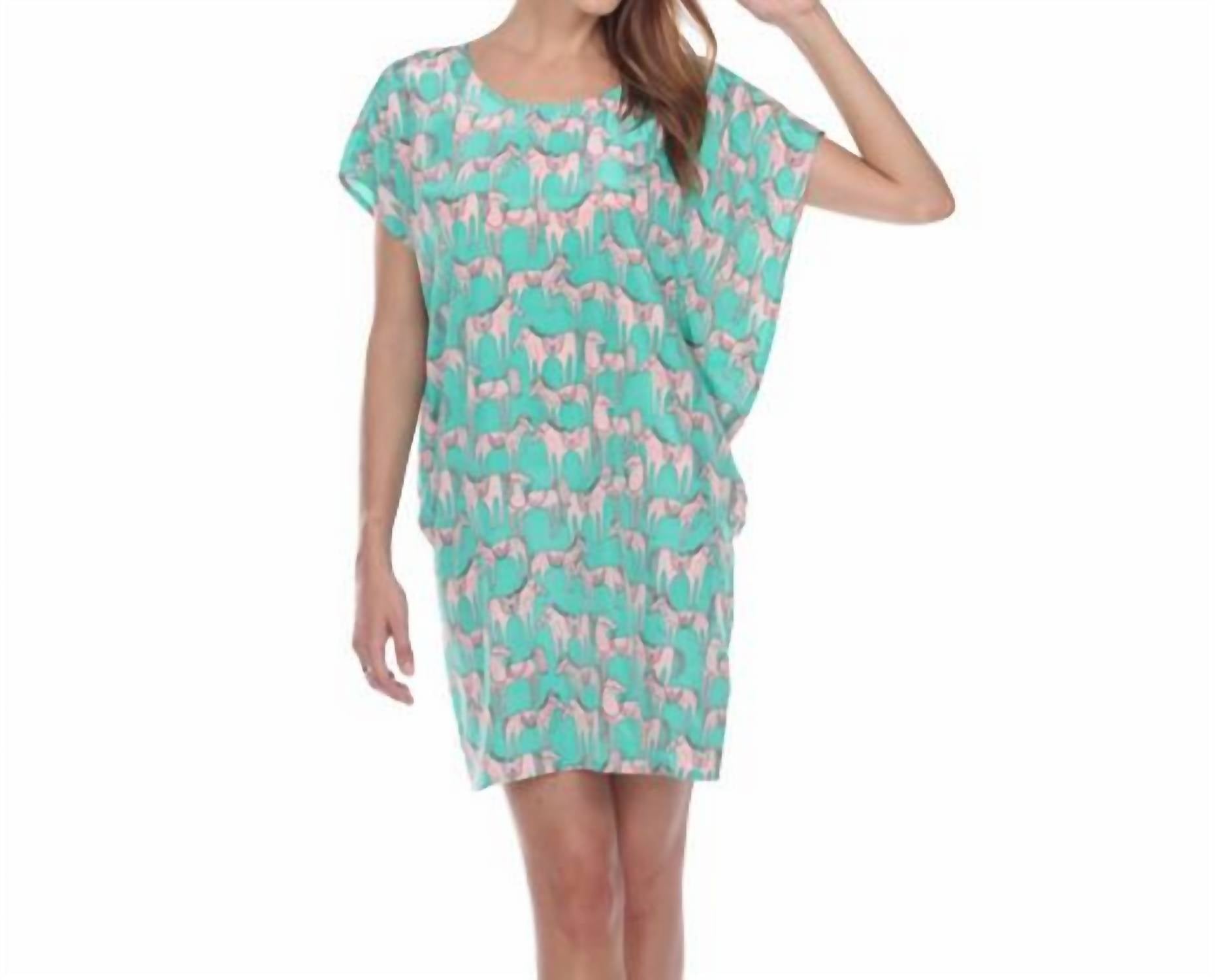 Zero Degree Celsius - Printed Mini Dress