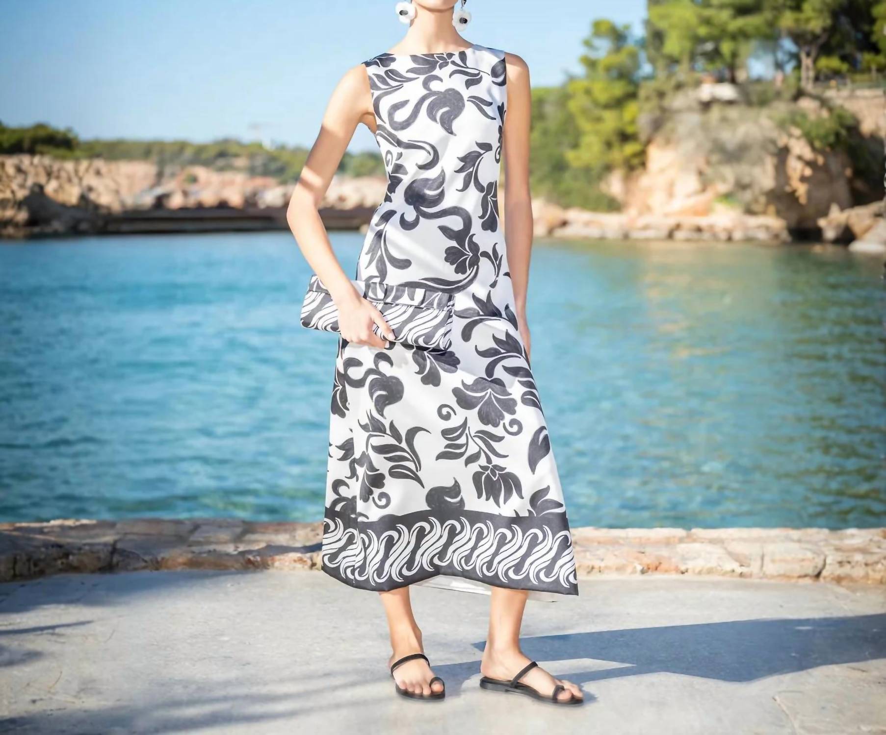 Maison Zoulias - Kleanthi Midi Dress