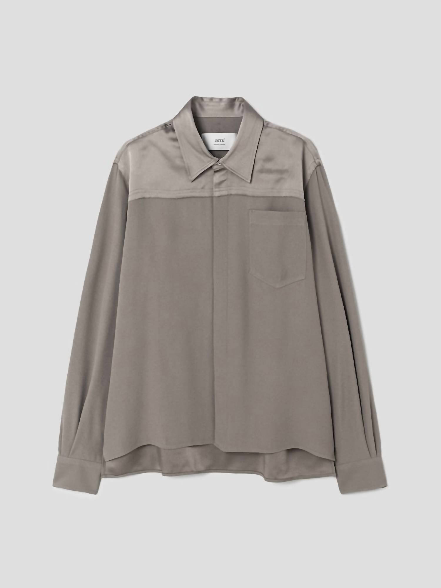 Ami Paris - Men's Long Sleeve Shirt