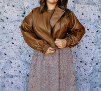 Promesa - Faux Leather Moto Jacket
