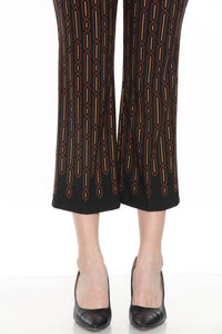 Joseph Ribkoff - Geometric Flare Trouser