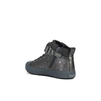 GEOX Girls Kalispera Sneakers in dark grey - kids' sneaker - detail view
