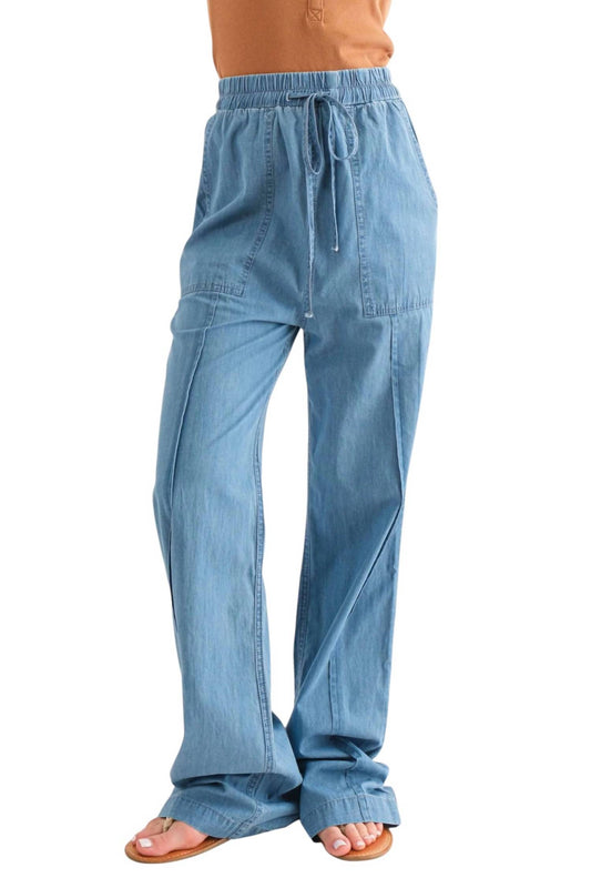 And The Why - Feeling Alive Chambray Pants