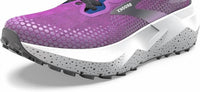 BROOKS Women's Caldera 6 Trail Running Shoes in purple violet navy - women's shoe - alternate view