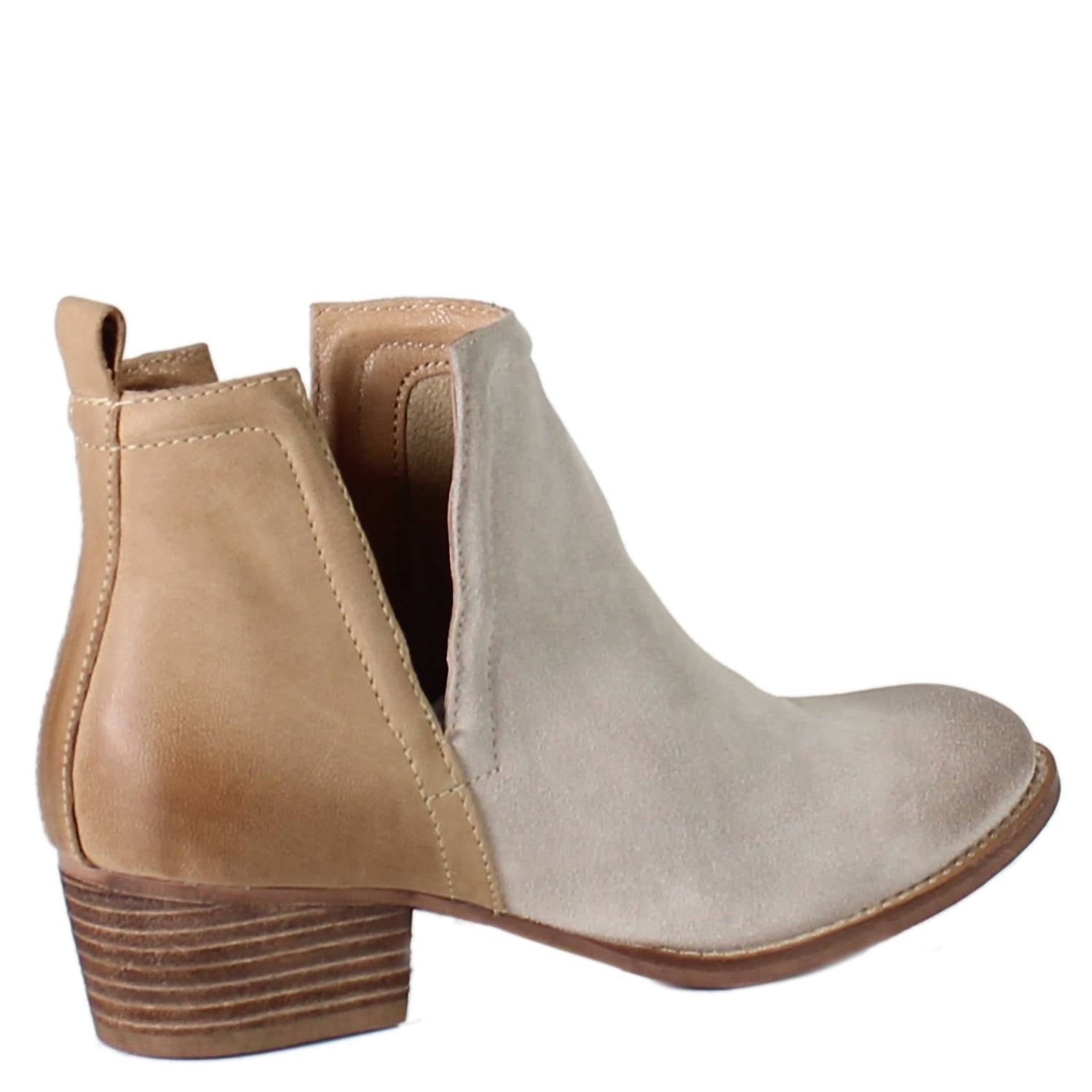 Diba True - Women's Stop By Side Cut-out Ankle Boots