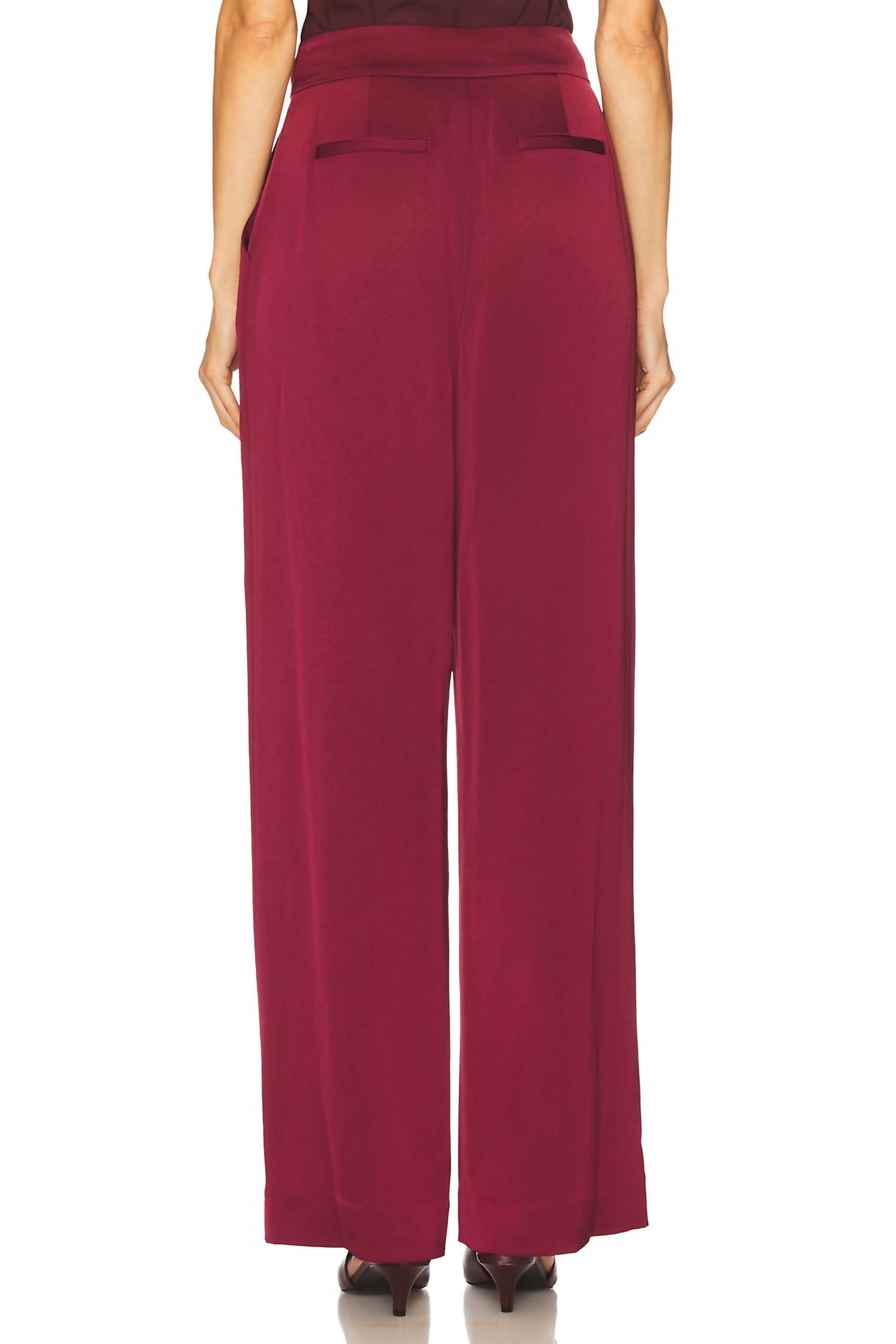 Simkhai - Kyra Wide Leg Trouser Pants