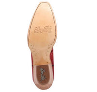 DAN POST. Women's Mesa Buck Lace Snip Toe Boot in red - women's shoe - view 5