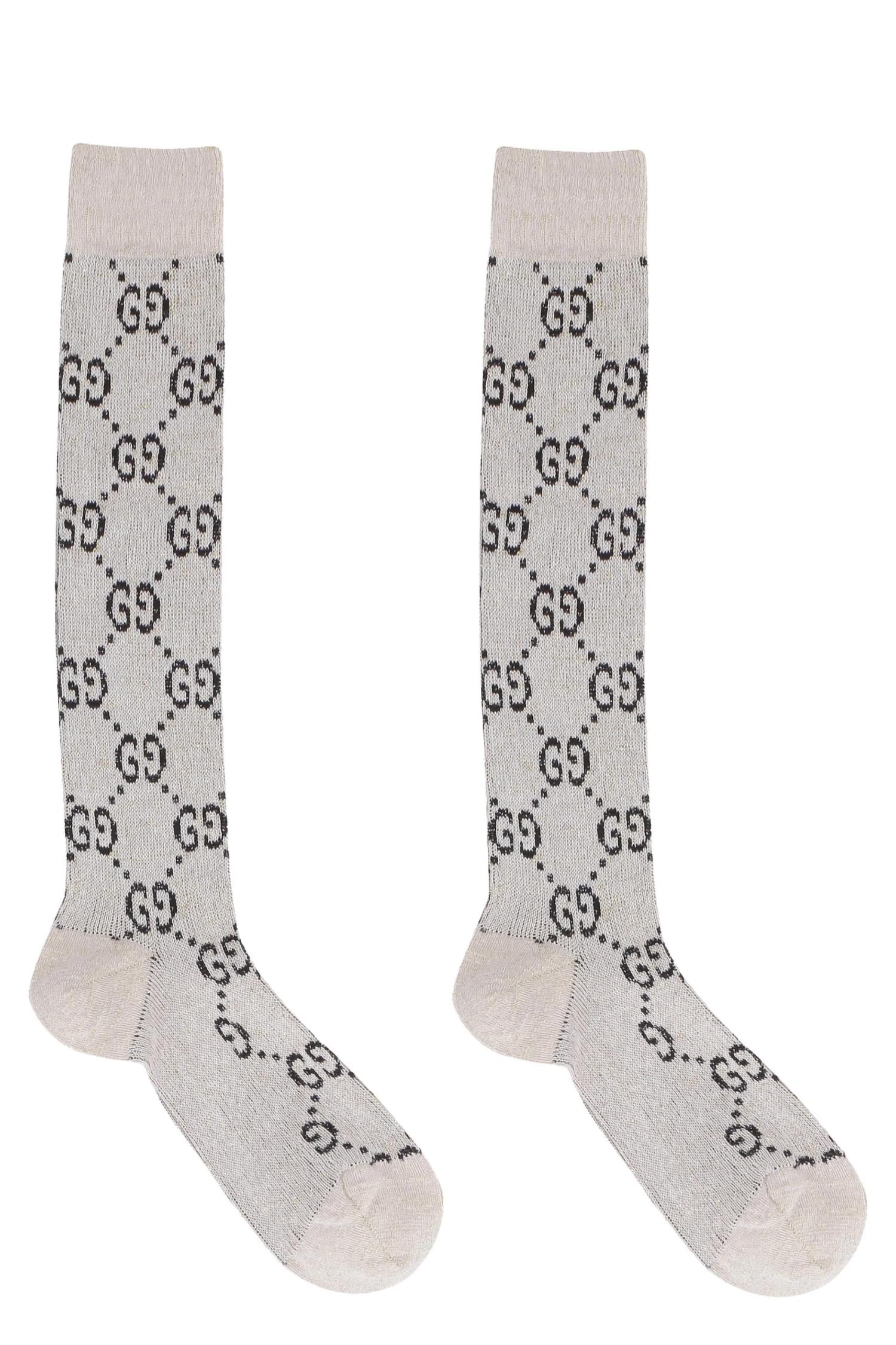 Gucci - Women's Iconic Logo Intarsia Socks
