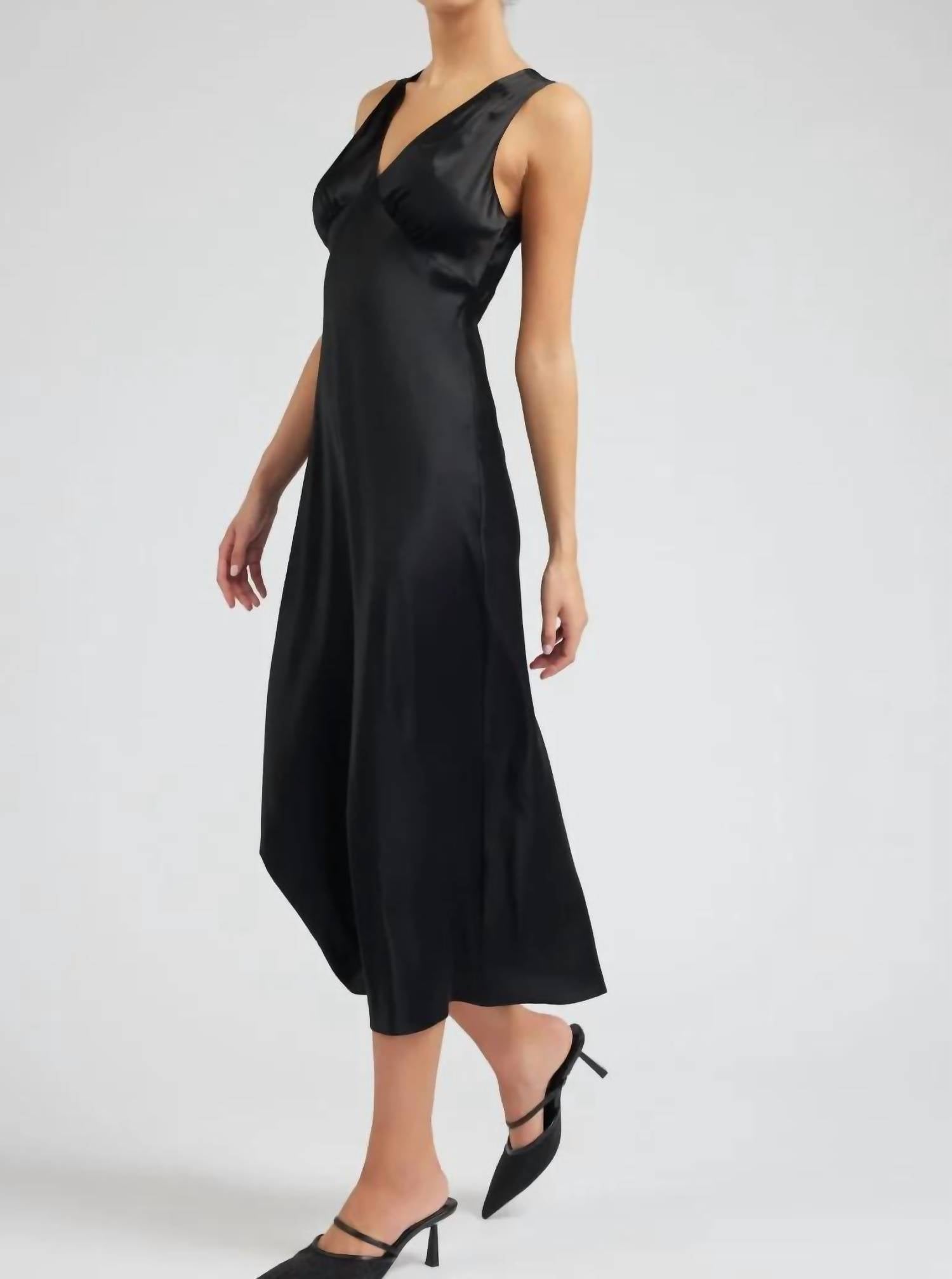 Current Air - Silk Sweetheart Maxi Dress