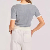 Sadie & Sage - Mavi Stripe Cardigan