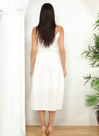 Zero Degrees Celsius - Drawstring Midi Skirt