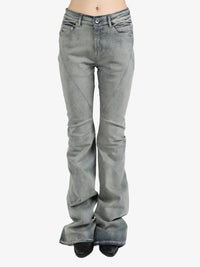 Rick Owens - Bias Boot Cut Denim Jean
