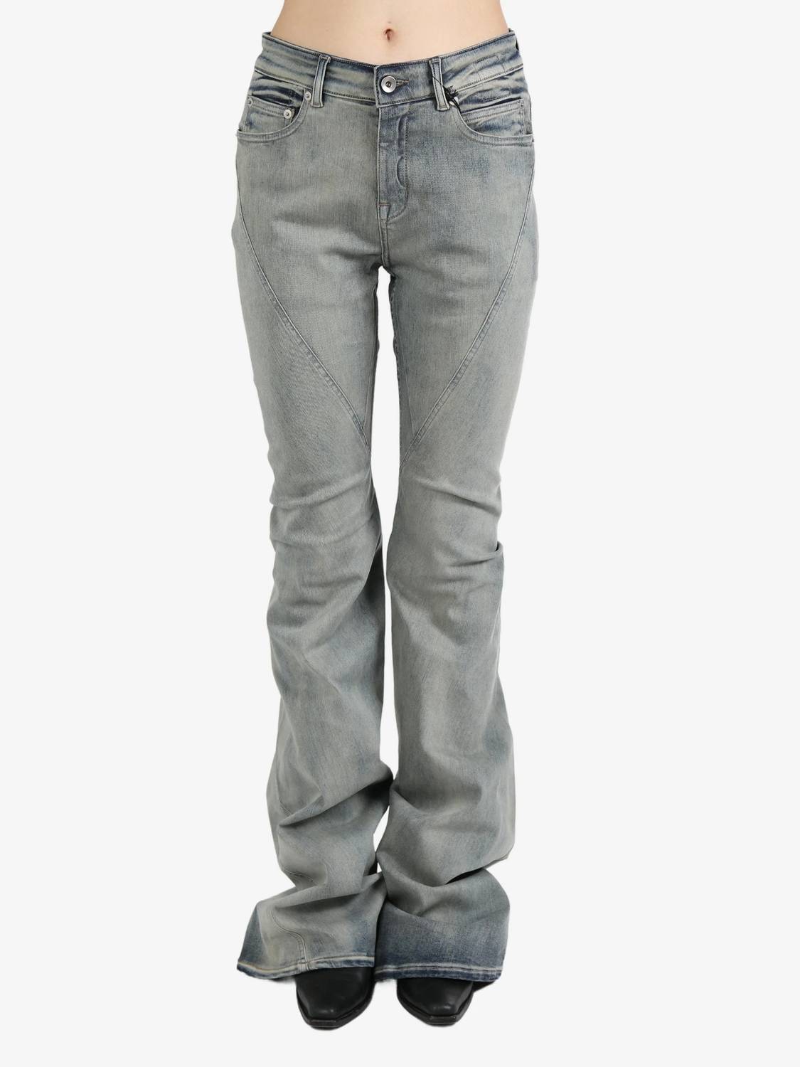 Rick Owens - Bias Boot Cut Denim Jean