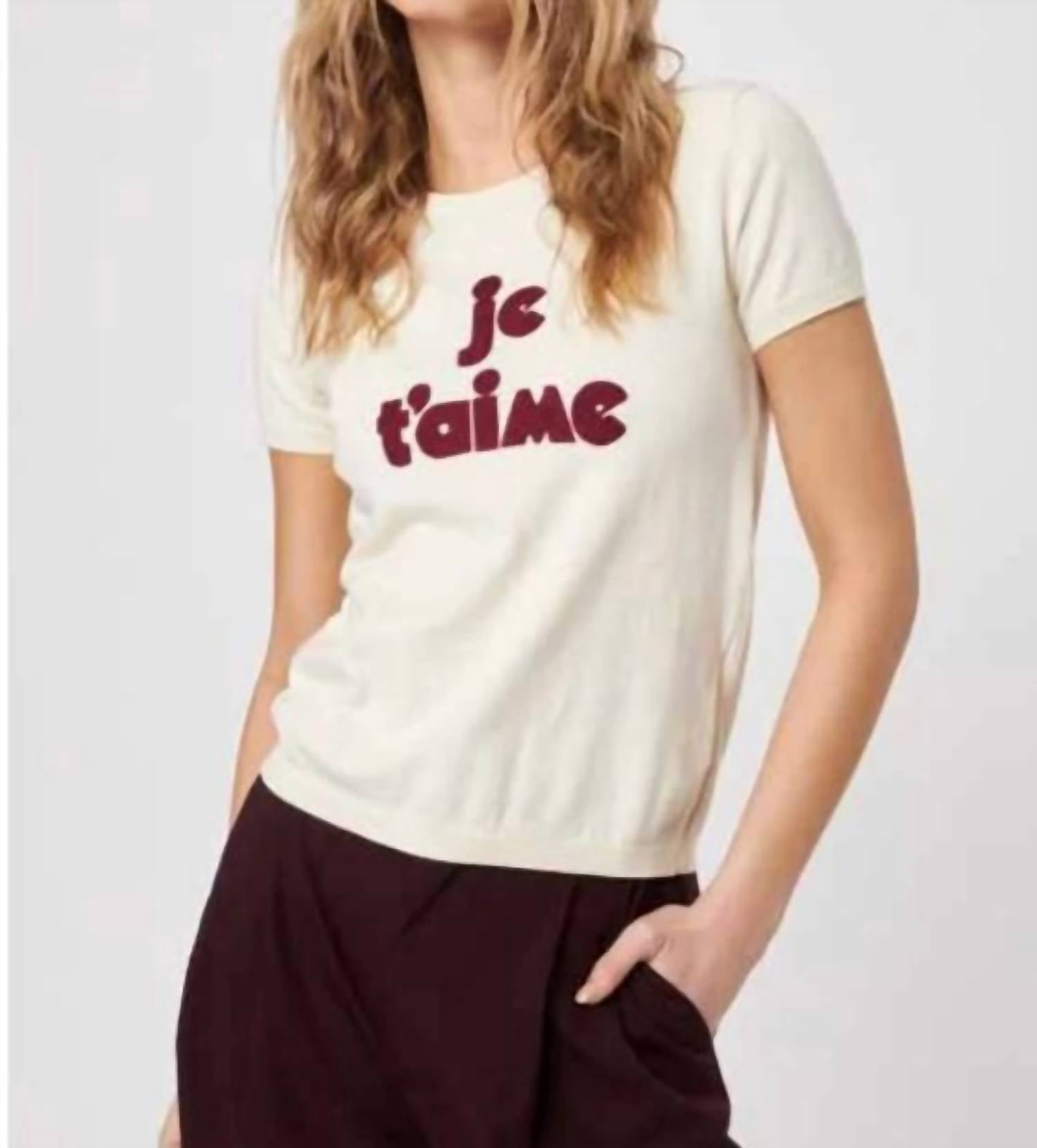John + Jenn - Cedric Short Sleeve Sweater