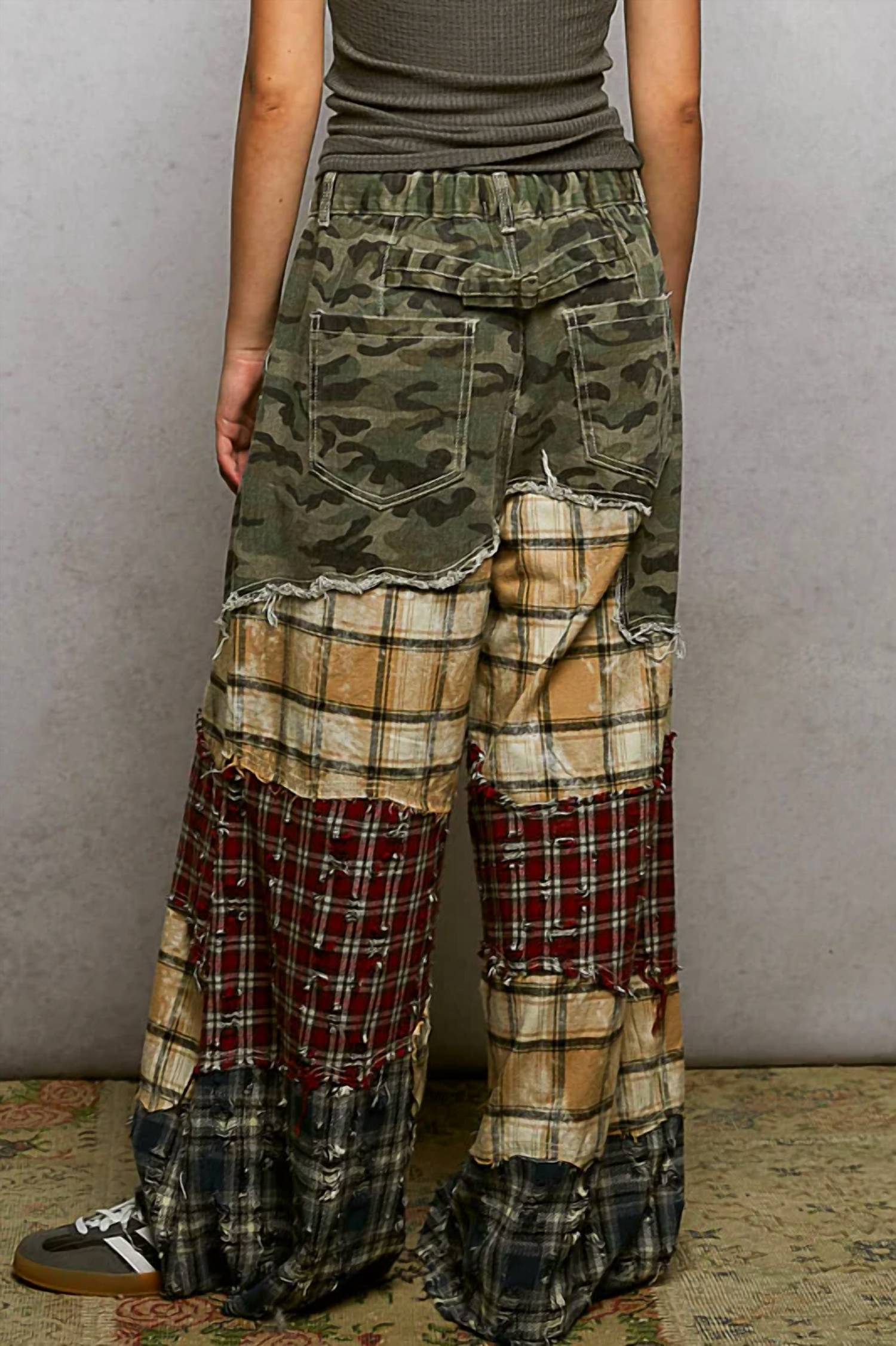 Pol - Patriot Patched Pants