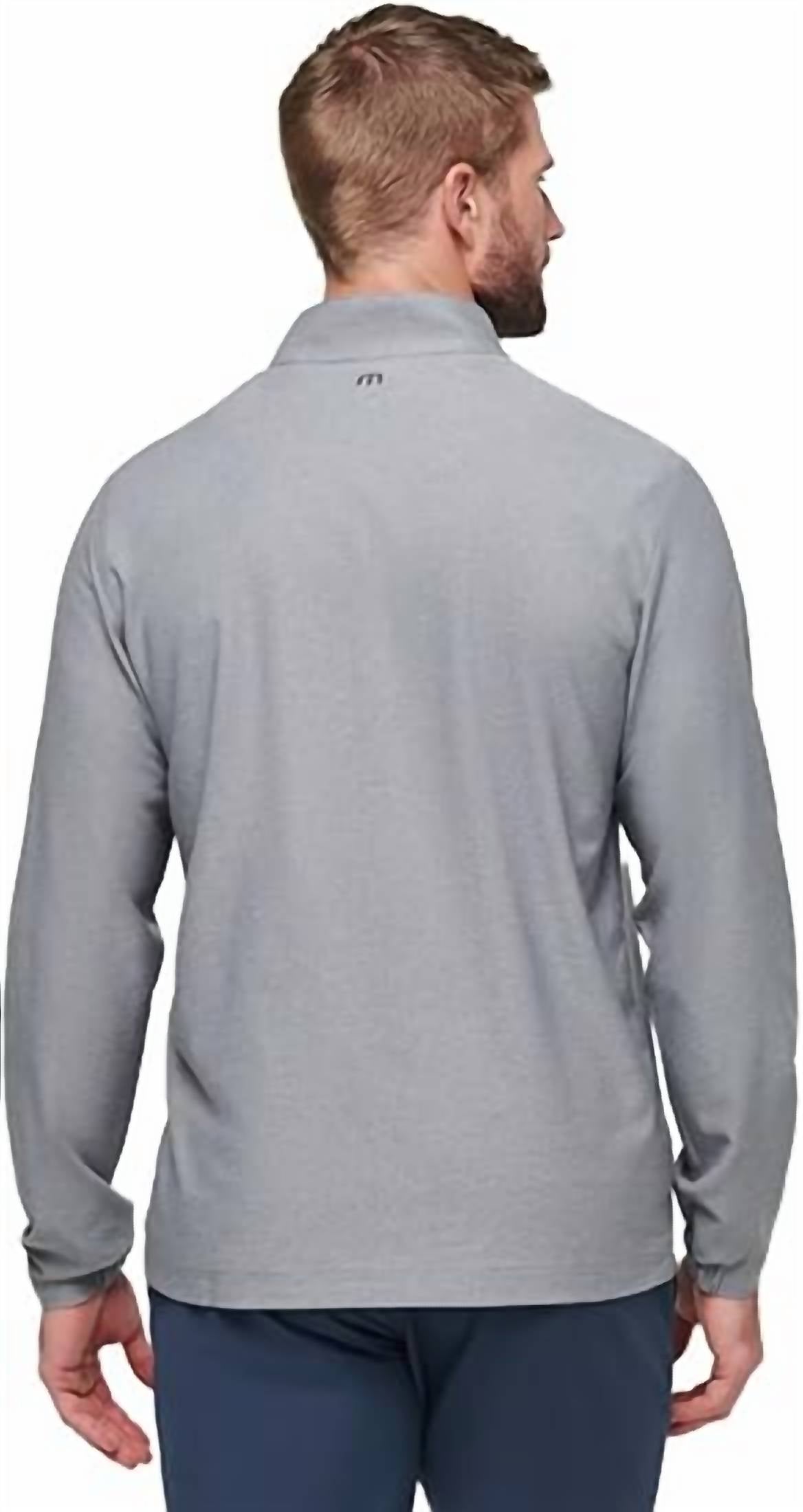 Travismathew - Move Mountains Quarter-zip Golf Pullover