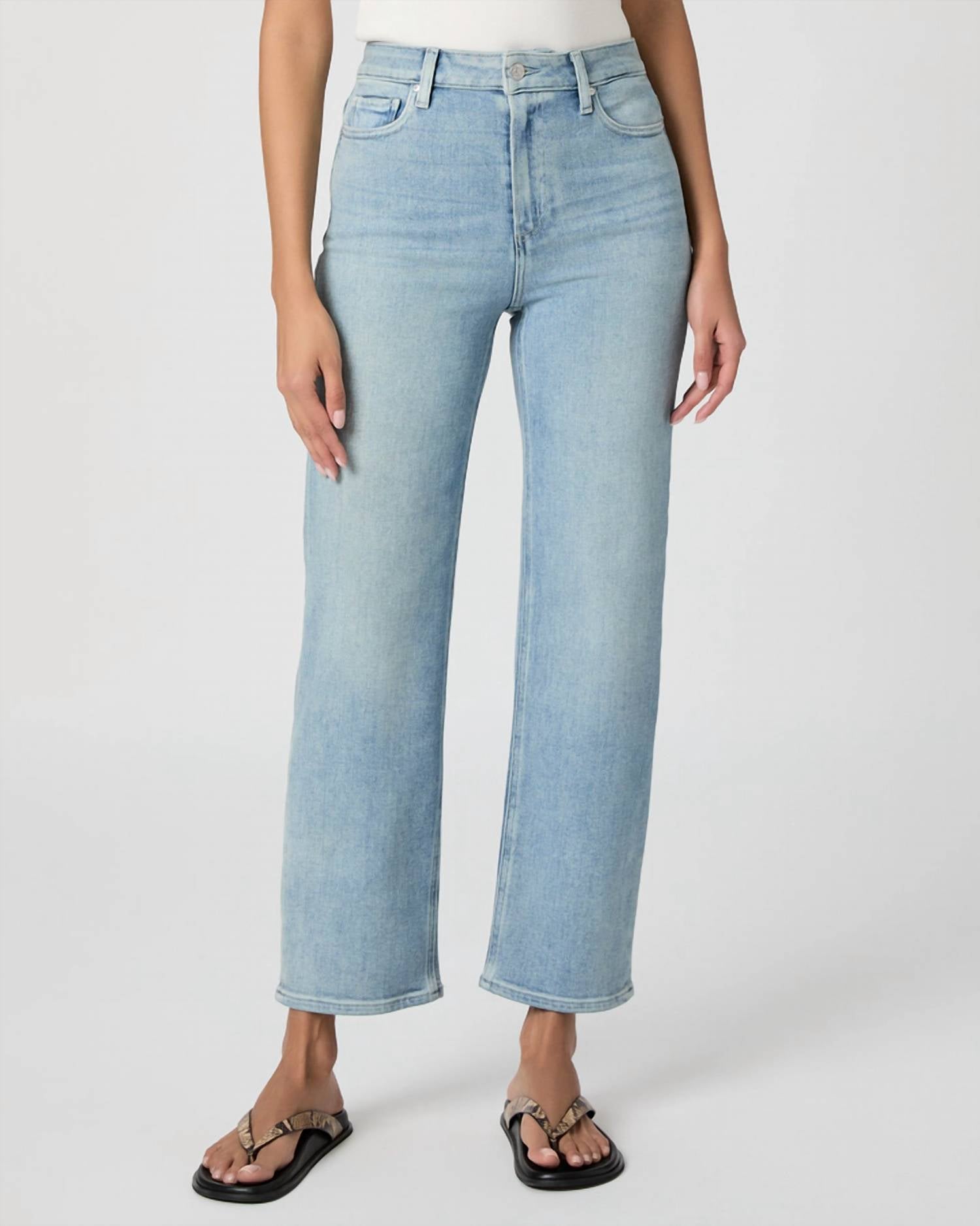Paige - Stevie Ankle Straight Jean