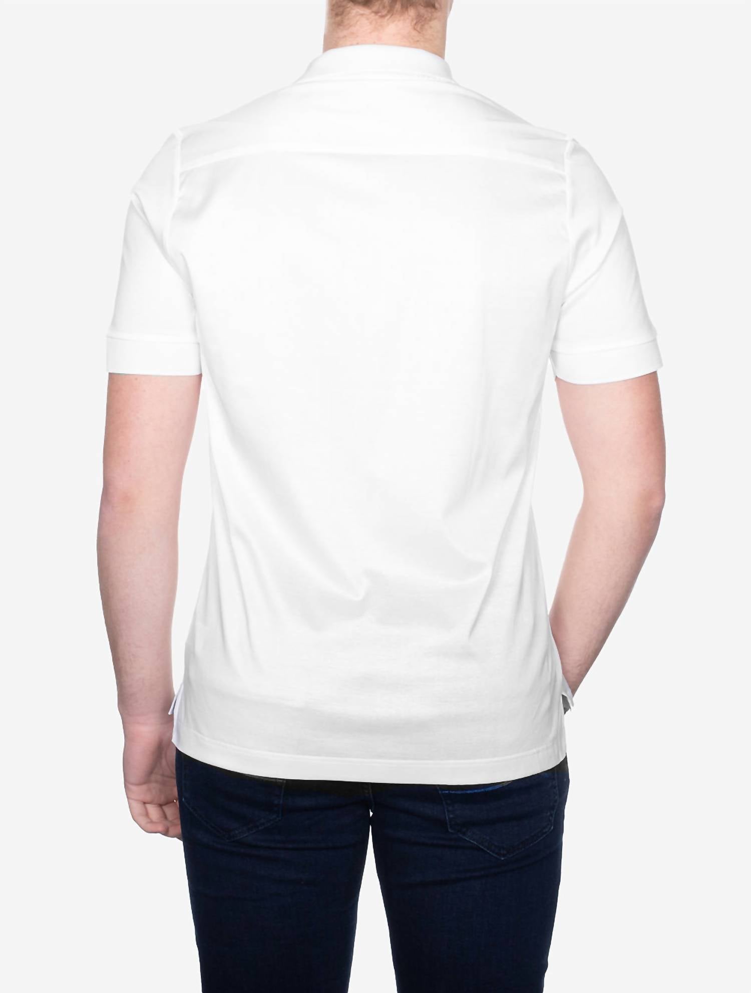 Eton - Two Button Short Sleeve Polo