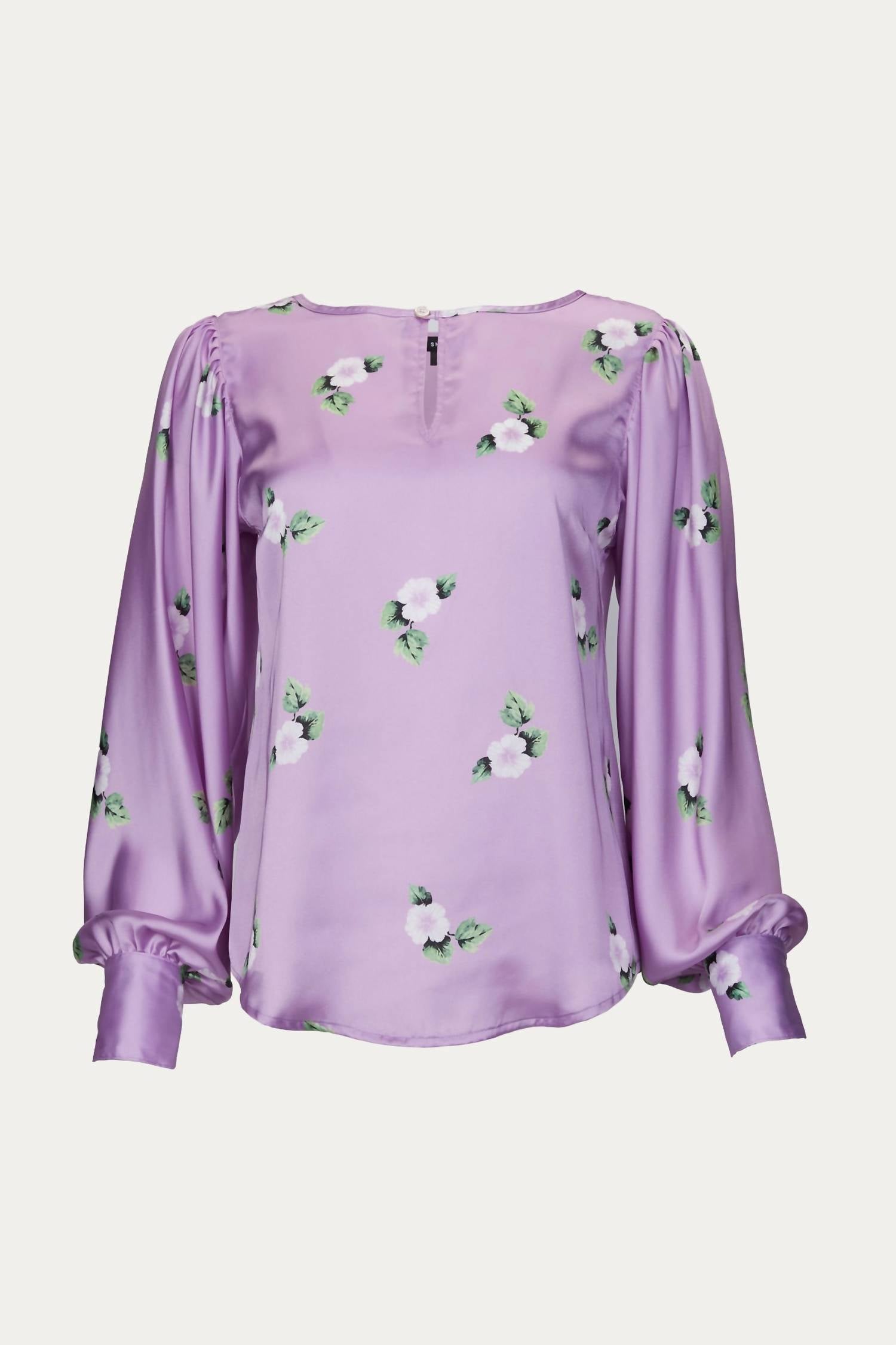 KEYHOLE BLOUSE