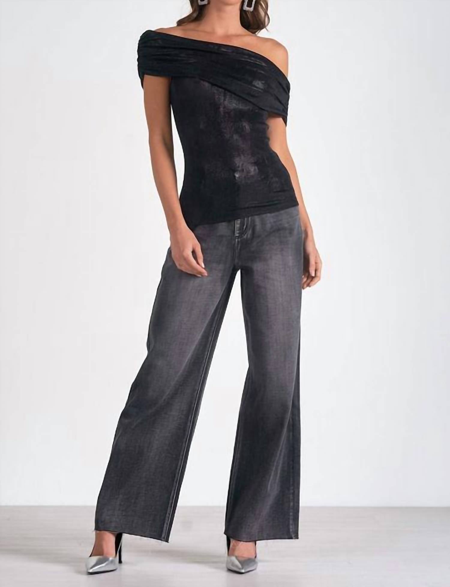 Elan - Jalen Off The Shoulder Top