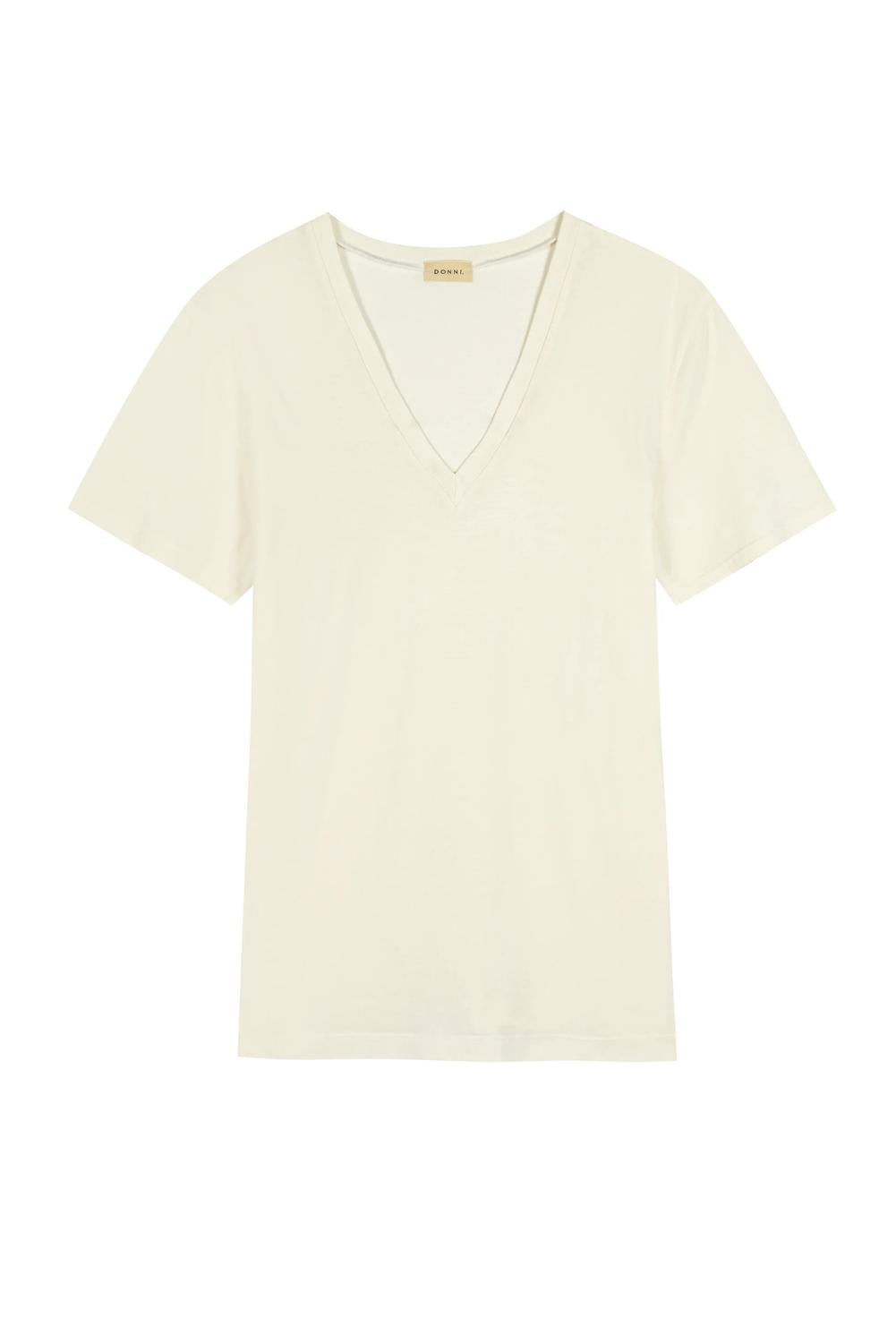 Donni. - Jersey Relaxed V-neck Top