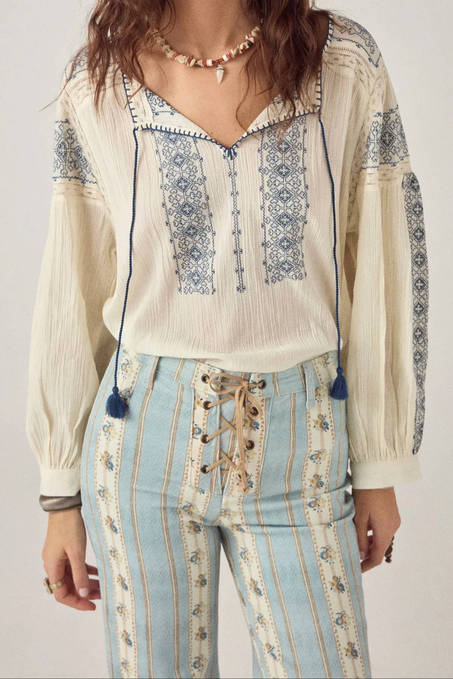 Maison Hotel - Claudia Embroidery Blouse