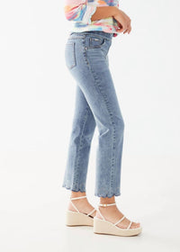 Fdj - Pari Pull-on Straight Ankle Jeans