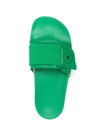 Adidas By Stella Mccartney - Women's Logo Touch-strap Sliders