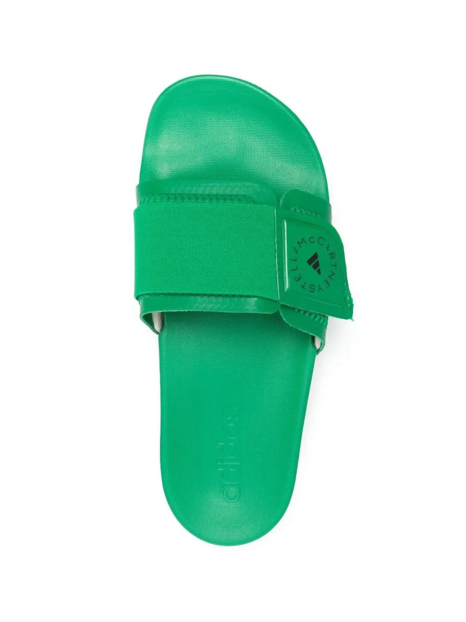 Adidas By Stella Mccartney - Women's Logo Touch-strap Sliders
