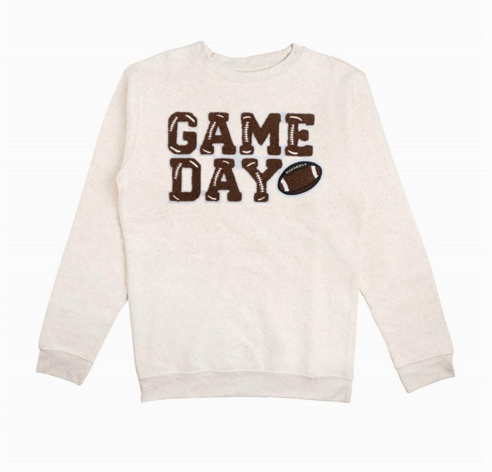 Sweet Wink - Game Day Patch Sweatshirt
