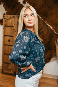 Tasha Polizzi - Bandana Blouse
