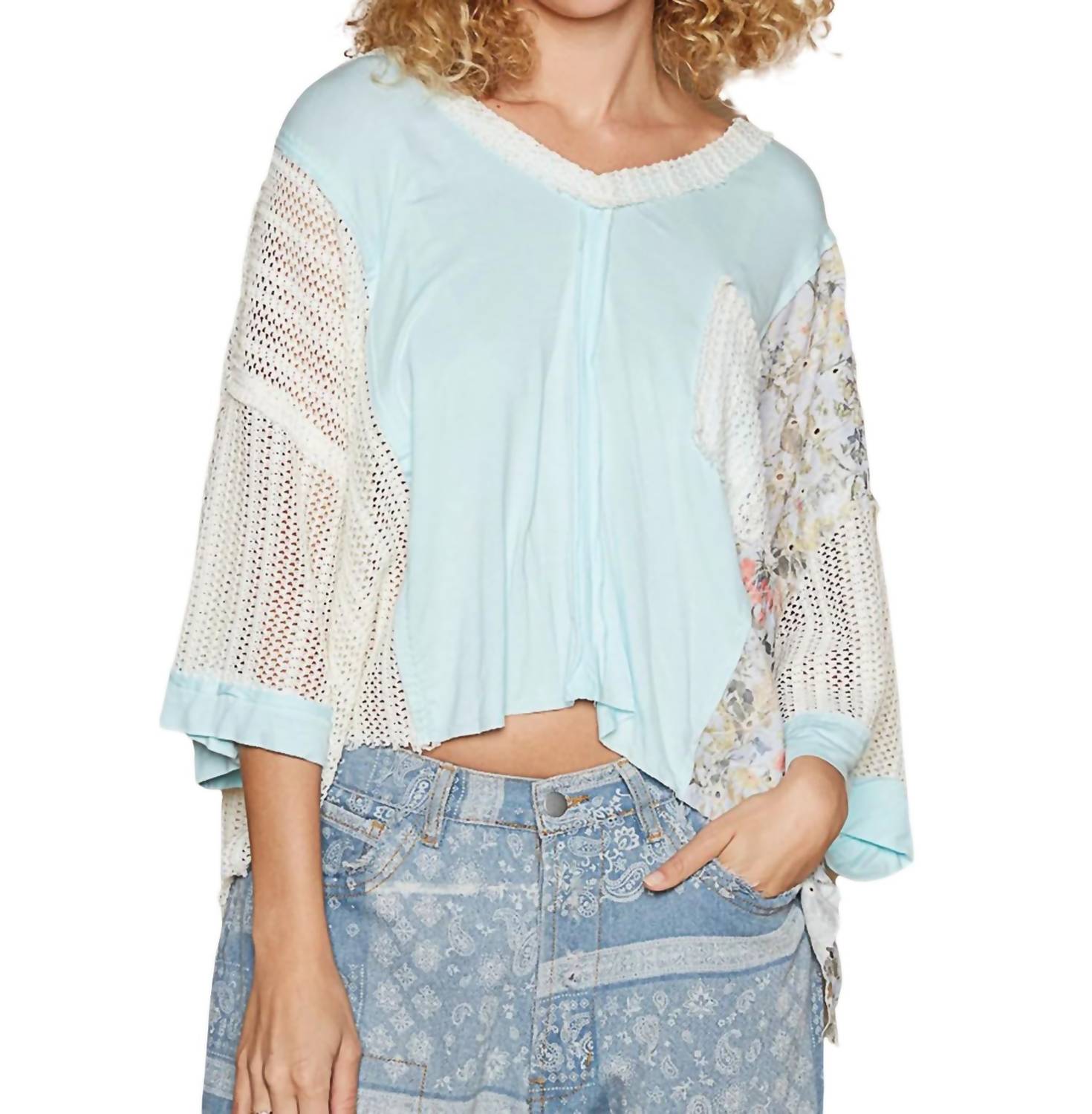 Pol - V Neck Top
