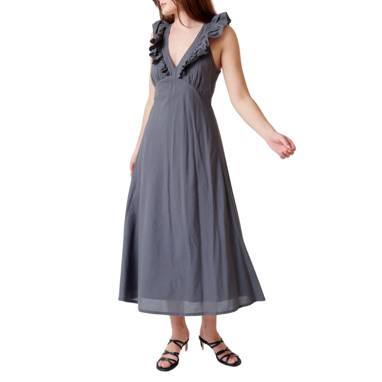 XIRENA Women's Candace Dress in ash - women's dress - alternate view