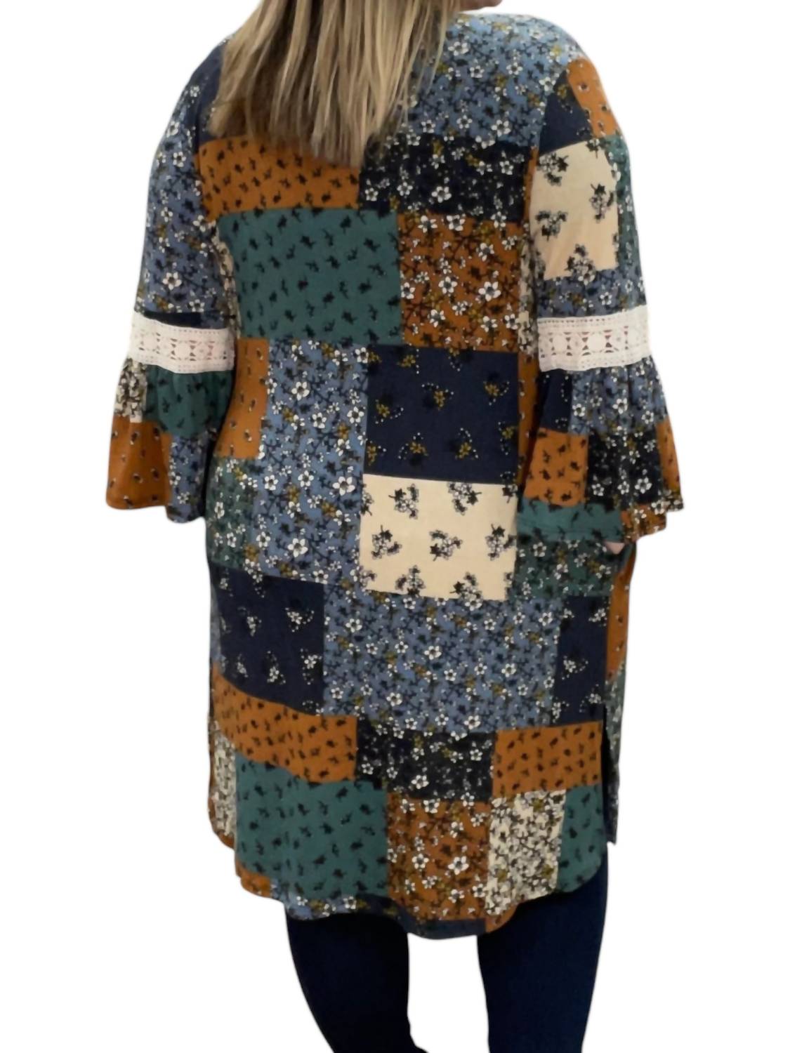 Jade By Jane - Patchwork Cardigan